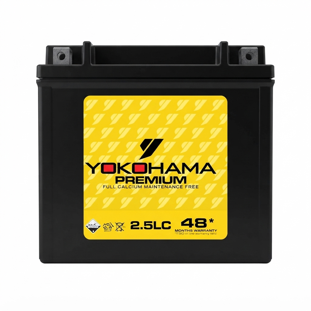 Yokohama 2.5LC Two Wheeler Premium Battery